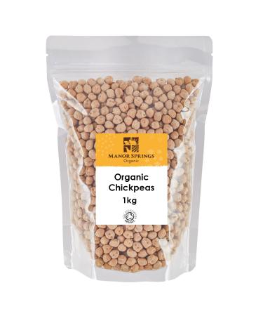 Organic Chickpeas 1kg by Manor Springs Organic