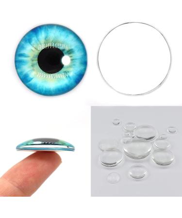100Pcs Dragon Eyes Glass Cabochon for DIY Crafts & Jewelry Making - 10mm - Buy Online on SooperMarket.com