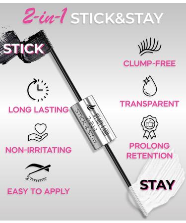 Bond & Seal Lash Glue for Eyelash Clusters - Waterproof Durable DIY Lash Extensions | Stacy Lash - Buy Online on SooperMarket.com