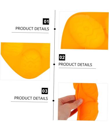 Zerodeko 1pc Easter Egg Cake Mold Silicone Cake Mold Festival Cake Baking Tool Baking Pan Silicone Molds Easter Treat Easter Cakes Mold Easter Cake Baking Tools Biscuits Mold Household Eggs 26.5X16.5CM Orange - Buy Online on SooperMarket.com