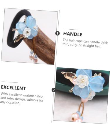 minkissy 1pc Hair Rope Ponytail Holders Hair Elastics Lady Ponytail Holder Qipao Hair Accessories Hair Scrunchies Hanfu Hair Jewelry Hanfu Hair Tie Folk-custom Hair Ring Copper Etc. Miss - Buy Online on SooperMarket.com