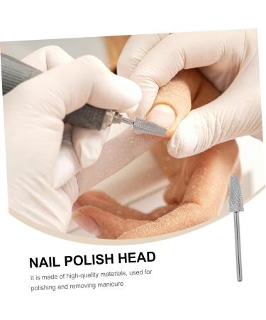 FOMIYES nail polisher manicure grinding heads nail polishing bits Manicure Nail electric nail file nail cleaner tool portable pedicure polisher Nail Buffer Bit Metal Drilling tool plastic - Buy Online on SooperMarket.com
