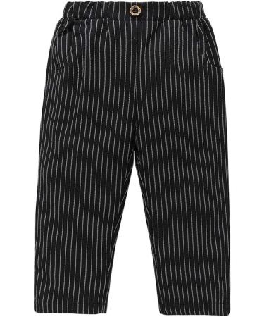 AmzBarley Baby Boys Gentlemans Outfit Suit | Kids Tuxedo Rompers | Black | 3-4 Years - Buy Online on SooperMarket.com