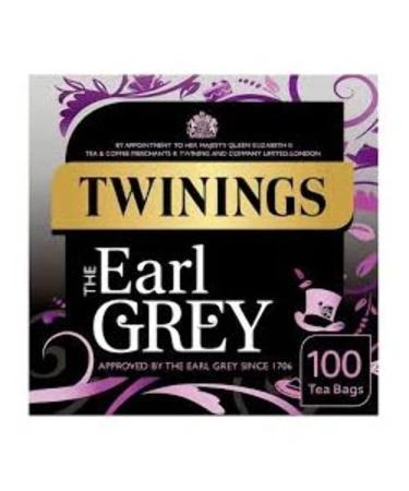Twinings Earl Grey Tea Bags 100 pPack 100 pieces (1 pack)