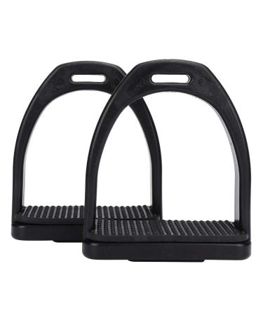 Zerodis 2 Pcs Horse Stirrups Non-slip Plastics Rubber Pad Horse Tool Riding Safety Accessories for Adults or Childen Riding(L)