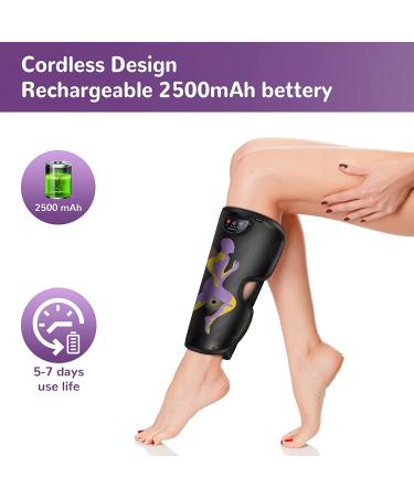 QUINEAR Cordless Leg Massager - Rechargeable Air Compression Calf Massager - Buy Online on SooperMarket.com