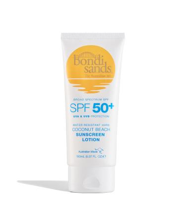Bondi Sands Spf50+ Water Resistant 4Hrs Coconut Beach Sunscreen Lotion 1