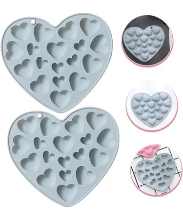IMIKEYA 8 Pcs Mold Ice Cubes Chocolate Non- Stick Baking Tool Candy Chocolate Bottle Cooler Bag De para Gelatinas Candy Decor Hand Decor Baking Tools Biscuit Food Grade Silicone 17.1x15.1cmx4pcs Bluex4pcs - Buy Online on SooperMarket.com