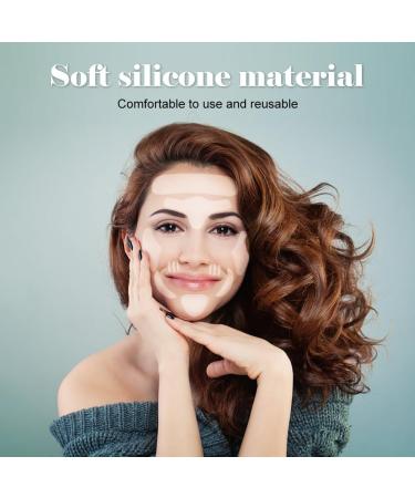 Anti-Wrinkle Patches 18 Pieces Face Wrinkle Removal Patches Reusable Silicone Wrinkle Pad Set for Smooth Neck Forehead Eyes Mouth for Women and Girls - Buy Online on SooperMarket.com