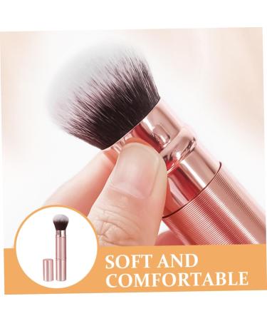 Gogogmee Double-ended Makeup Brush Blush Brush Dual End Makeup Brush Foundation Brush Powder Brush Cosmetics Brush Blending Brush Blusher Brush Women Makeup Tool Loose Powder Makeup Sponge - Buy Online on SooperMarket.com
