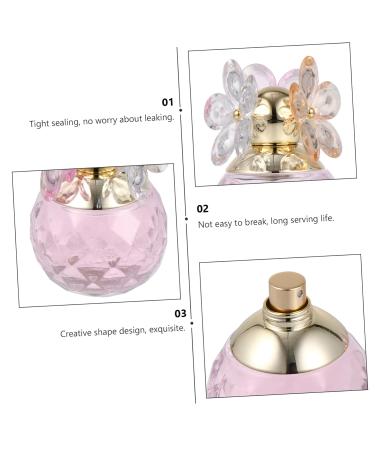 KALLORY Lady's Floral Perfume Long-Lasting Sweet Perfume Bottle for Women Natural Light Fragrance Perfume 1 Count (Pack of 1) Pink - Buy Online on SooperMarket.com