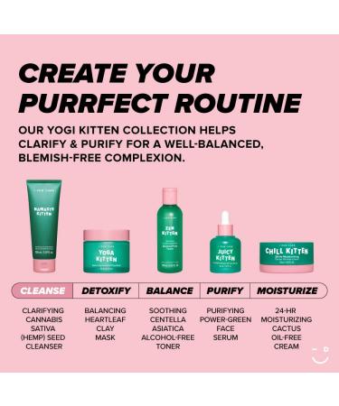 I DEW CARE Namaste Kitten Face Wash with Cypress Leaf Extract and SA | Daily Gentle Makeup Remover and Acne Foaming Cleanser | Hydrating Finish | Korean Foam Cleanser for Sensitive Skin - Buy Online on SooperMarket.com