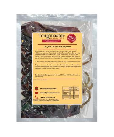 Dried Whole Guajillo Chilli Peppers - 100g