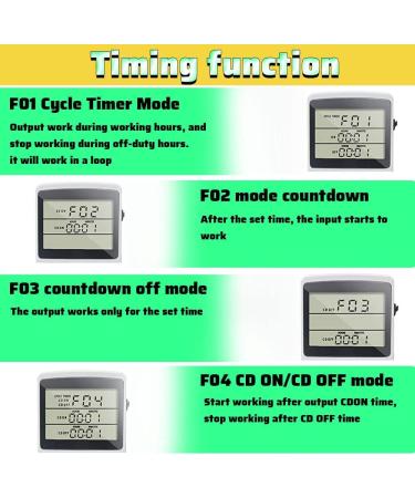 Lotvic Digital Temperature Controller Thermostat Plug Socket with Backlight LCD Screen - Heating Cooling Timer for Homebrew Greenhouse Reptile Terrarium (UK Plug) - Buy Online on SooperMarket.com