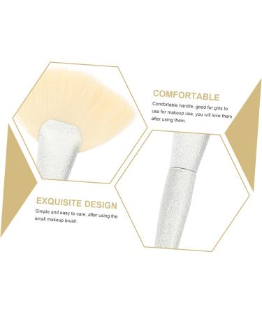 Angoily Womens 5 Sets Makeup Brush Miss Major Artificial Fiber Eye Shadow White Make Up Brush - Buy Online on SooperMarket.com