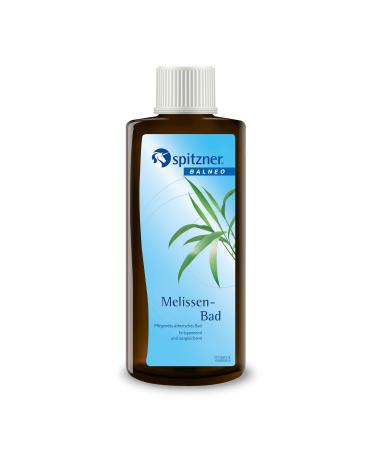 Spitzner Health Bath Lemon Balm 190 ml - Health-promoting bath additive with lemon balm extract | Calming & uplifting