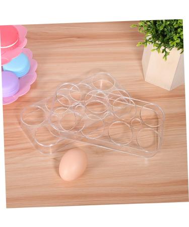 CORHAD 2pcs Egg Brackets Fridge Eggs Refrigerator Egg Holder Egg Stands Egg Racks Ceramics Container - Buy Online on SooperMarket.com