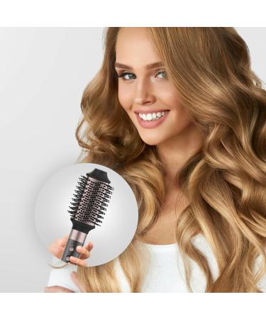 Cecotec Bamba CeramicCare Supersonic 6-in-1 Air Brush | 6 Interchangeable Heads | Ceramic Coating | 2 Speeds & 3 Temperatures - Black - Buy Online on SooperMarket.com