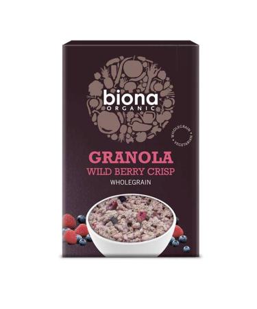 Biona | Wild Berry Granola - Organic | 6 x 375G