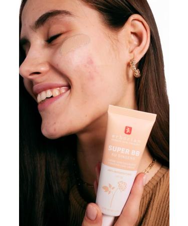 Erborian Super BB Cream with Ginseng SPF 20 - Clair 40 ml | High Coverage Tinted Face Care & Corrector - Korean Cosmetics - Buy Online on SooperMarket.com