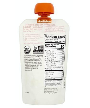 Pumpkin Tree Organics Super Oats & Seeds  Banana & Strawberry 40 Ounce (Pack of 10) - Buy Online on SooperMarket.com