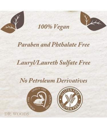 Dr. Woods Raw Black Peppermint Soap - Organic Shea Butter, 32 oz for Moisturizing Care - Buy Online on SooperMarket.com