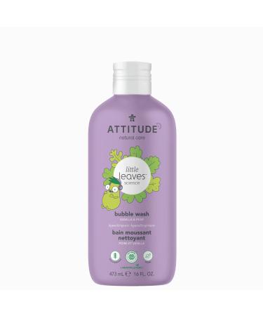 ATTITUDE Little Leaves Science Bubble Wash Vanilla & Pear 16 fl oz (473 ml)