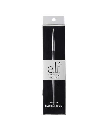 e.l.f. Precision Eyeliner Brush - Ultra-Fine Tapered Soft Synthetic - Corrects, Conceals, Defines - Easy to Clean - 1 Count - Buy Online on SooperMarket.com