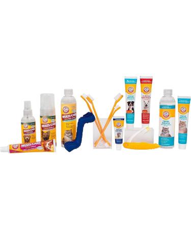 Arm & Hammer Tartar Control Dental Kit for Dogs - Beef Flavor | Freshens Breath & Supports Oral Health - Buy Online on SooperMarket.com