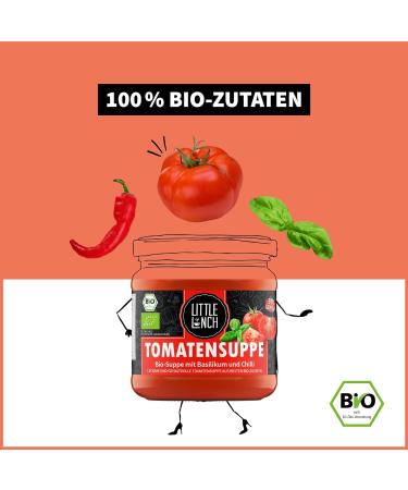 Buy Little Lunch Organic Tomato Soup - 100% Organic Vegan Gluten-Free No Added Sugar 350ml - Buy Online on SooperMarket.com