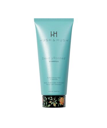 Hush & Hush DeeplyRooted Shampoo - Luxurious Sulfate Free Exfoliating Shampoo - Strengthens Thin Brittle & Aging Hair - 200 ML/6.8 Fl Oz