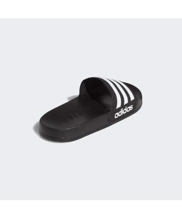 Buy adidas Unisex Kids Adilette Shower Slippers 35 EU - Core Black Ftwr White - International Shipping Available - Buy Online on SooperMarket.com