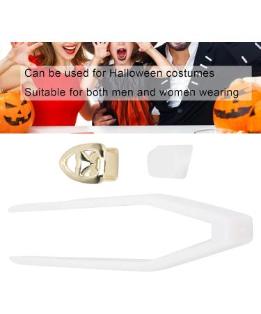 Hip Hop Teeth Decoration Teeth Brace Decoration 2 Copper Fashionable for Concert for Party(gold) - Buy Online on SooperMarket.com