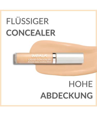 Impala Concealer N 3 | Smoothing Effect for Dark Circles Stains & Redness | 6ml - Perfect Correction | International Shipping - Buy Online on SooperMarket.com