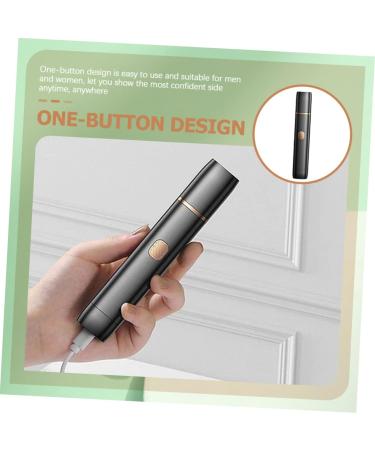 NOLITOY Waterproof Nose Hair Trimmer for Men | Dual-Use Hair Removal & Beauty Accessories | Beige Bath Towel Included - Buy Online on SooperMarket.com