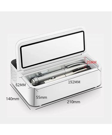 Portable Insulin Cooler Refrigerator Box Mini Insulin Car Refrigerator Keeps Medication Cooler Long Working Time for 8 Hours for Traveling Outdoors Camping Work - Buy Online on SooperMarket.com