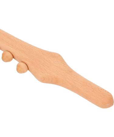 Wooden Gua Sha Tools & Pearl Massage Roll - Relieve Fatigue & Soothe Shoulders Neck Back | International Shipping - Buy Online on SooperMarket.com