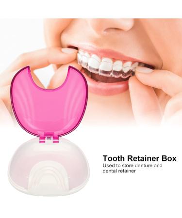 Retainer Box - Orthodontic Retainer Case with Ventilation Holes | Portable Storage for Oral Care - Violet - Buy Online on SooperMarket.com