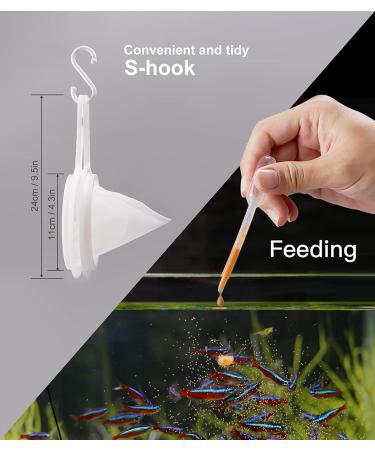 Clscea Aquarium Brine Shrimp Sieve Eggshell Separator Kit - 80 Mesh & 200 Mesh | Artemia Collecting Net for Brine Shrimp Hatchery - Buy Online on SooperMarket.com