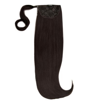 Luxury Gold 22'' 120g Human Hair Pony -4 Dark Brown