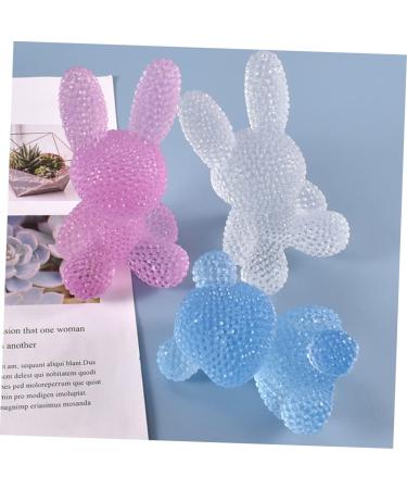 Operitacx 3 Pcs Table Silicone Mold Silicone Molds Easter Resin Molds Crafts Casting Mold Rabbit Candle 3d Whitex3pcs 7.65X9.5CMx3pcs - Buy Online on SooperMarket.com