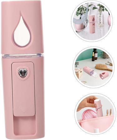 Baluue Hydrating Beauty Instrument Face Mister Mini Face Steamer Personal Humidifier for Face Abs Pink - Buy Online on SooperMarket.com