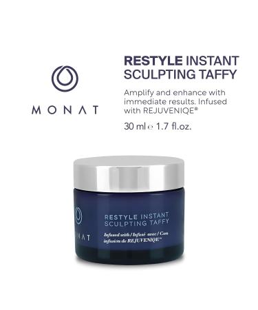 MONAT Restyle Instant Sculpting Taffy - Long Lasting Hair Styling Product with Rejuveniqe | 30ml - Buy Online on SooperMarket.com