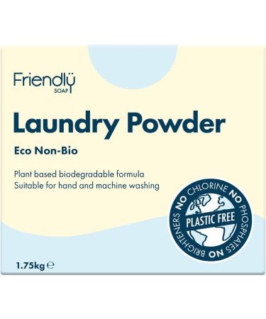 Eco-Laundry Powder - Non Bio Chlorine-free Phosphate-free 1.75kg - Buy Online on SooperMarket.com