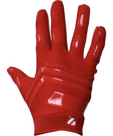 Buy BARNETT FRG-03 Red Professional Receiver Football Gloves - Ideal for RE DB RB | International Shipping Available - Buy Online on SooperMarket.com