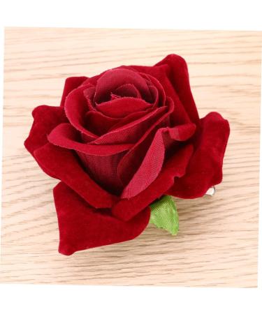 minkissy 2 1 Hibiscus Hair Clip Red Artificial Flowers Flower Hair Clips for Women Hair Clips for Women Thick Hair Rose Hairpin Rose Flower Hair Comb Hair Piece Blossom Hair Accessories medium Rosso - Buy Online on SooperMarket.com