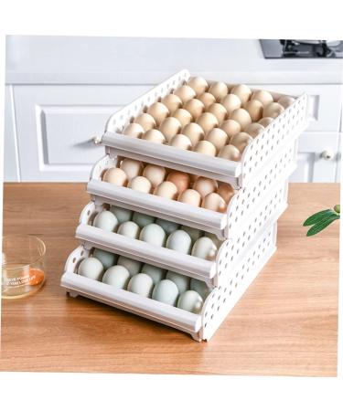 OSALADI Box 30 Fridge Eggs Drawer Containers for Food Egg Container Refrigerator Anti-collision At Home As Shown 33X26.5X14.3cm - Buy Online on SooperMarket.com