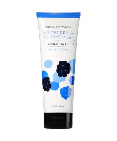 Bath & Body Works Wildberry & Chamomile Body Cream 8 Oz.