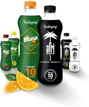 Buy Sodapop Syrup Bluna Lemon - Quick & Easy 500ml Makes 10L Ready-to-Drink | International Shipping - Buy Online on SooperMarket.com