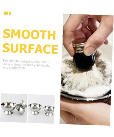 Angoily High Impact Shell Shaving Cup - Rustproof Steel Shaving Bowl for Men | Reusable & Ideal Gift for Households - Buy Online on SooperMarket.com